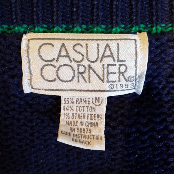 Casual Corner Christmas cardigan - Picture 7 of 7